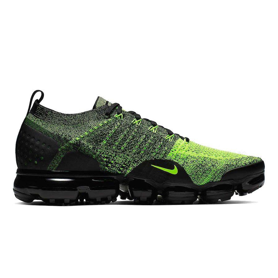 Nike Zapatillas Air VaporMax Flyknit Volt Hombre Amarillo Negro