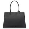 Versace La Medusa Classic Solid Color Large Chain Commuter Fashion Tote Bag Women Tote Bags Black 1004462-DVIT2T-1B00V