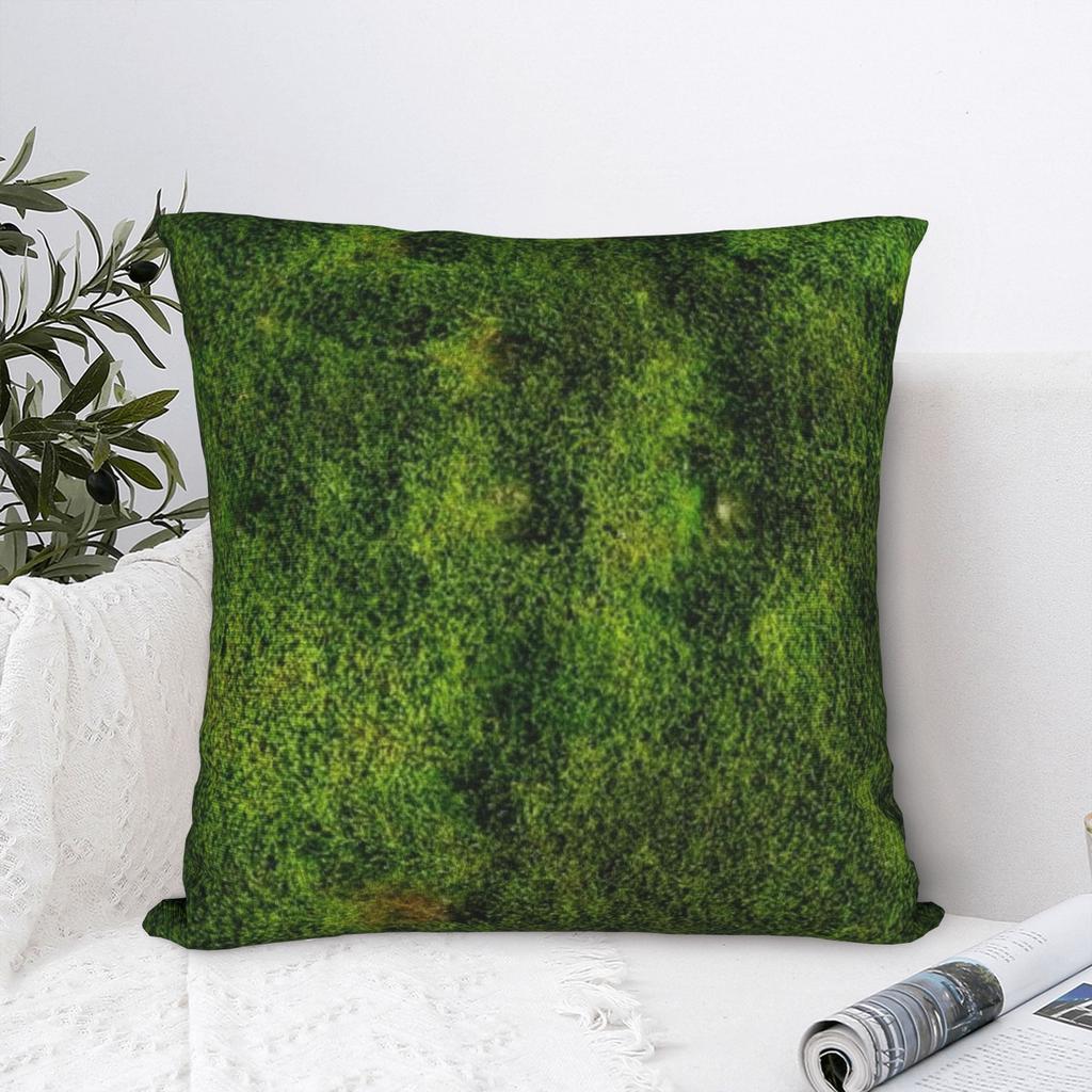 Grass Battlemat Grassland Land Greenery Pillowcases Cushion Cover Throw Pillow Cover New Style Home Decor Zipper Multi-Size