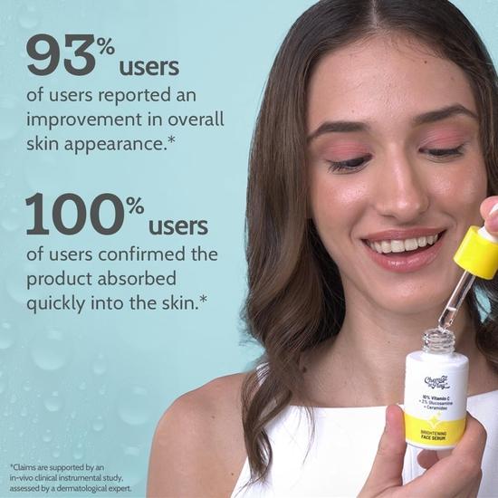 Chemist At Play 10% Vitamin C Face Serum |Brightens & Gives Glow |Fades Dark Spots |Treats Hyperpigmentation| Balances Melanin Production , 30ml