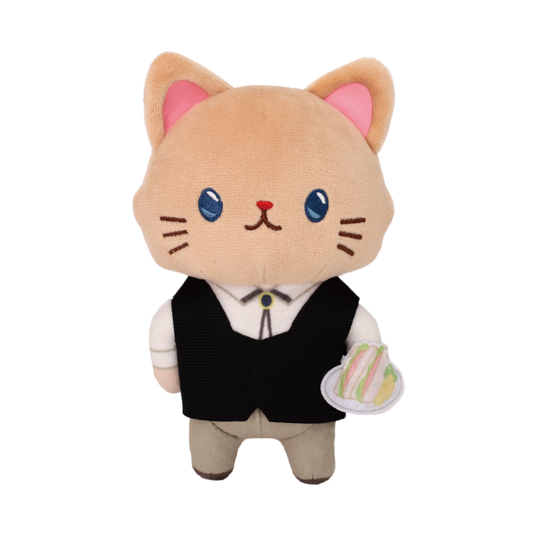 

Detective Conan Tooru Amuro withCAT Plush key chain with eye mask Plus [Anime version]