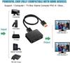 4K HDMI Splitter - 1 Input To 2 Outputs, Mini HDTV Video Mirroring Device