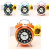 Battery-powered Round Nighttime Luminous Alarm Clock For Bedroom Table