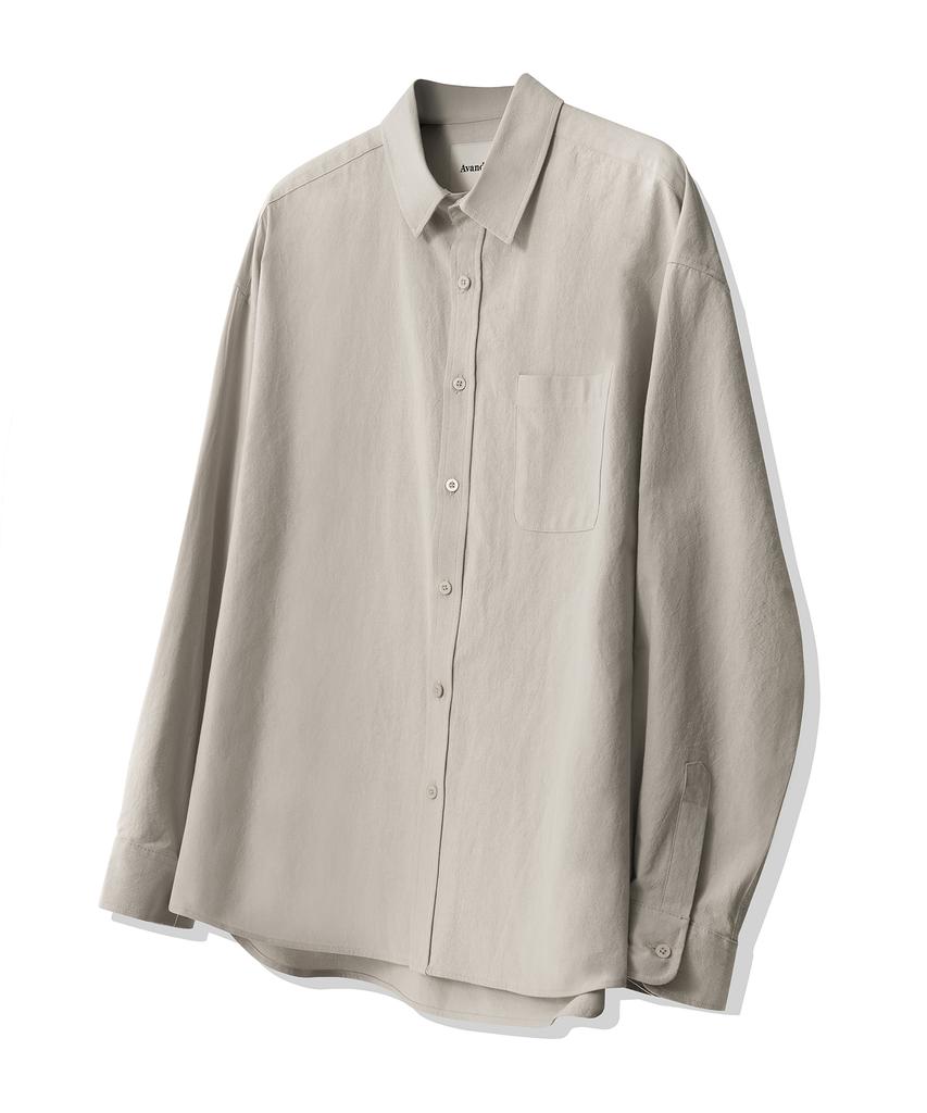AVANDRESS Overfit Plain Shirt_10Colors (A Type)