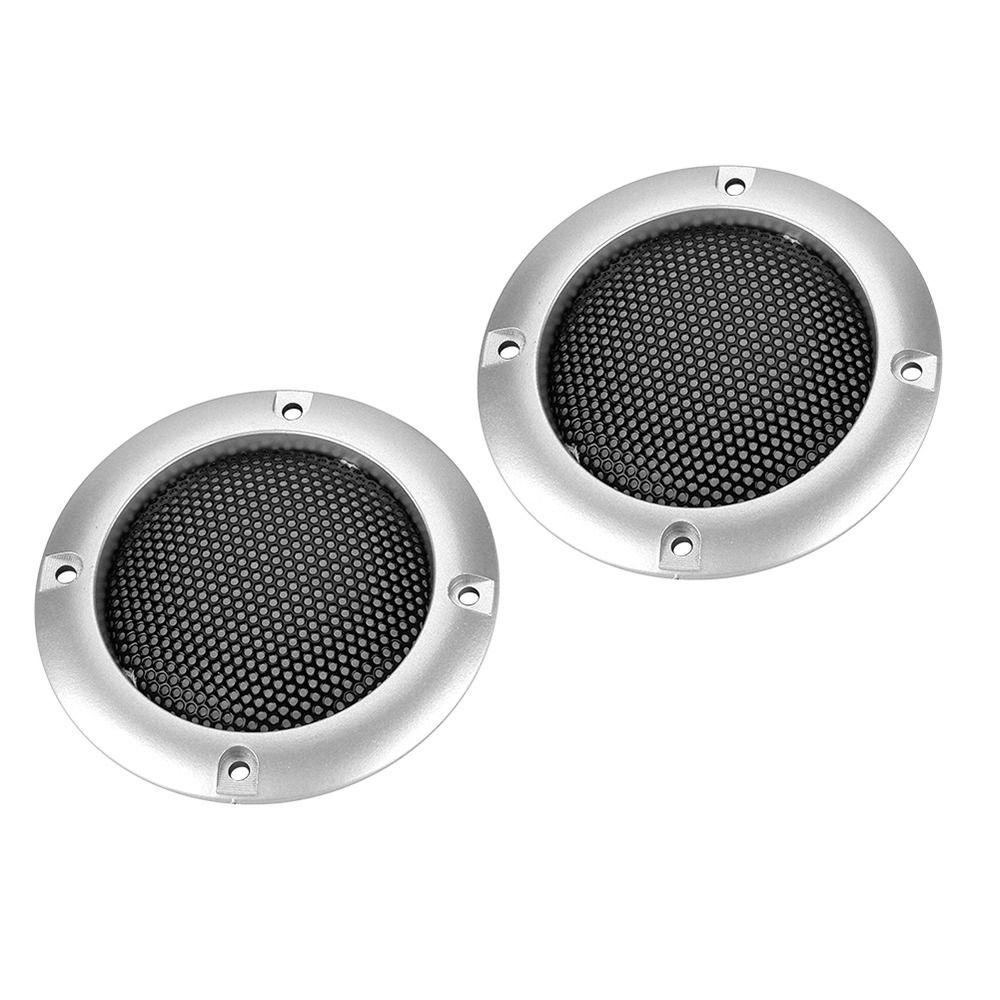 2Pcs 2 Inch Speaker Protective Grill Plastic Car Audio Speaker Guard  Audio DIY Decoration