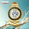 Skmei 2659 Fashion New Arrival Man Digital Watch Stylish Stainless Steel Band Luminous Multifunction Low Moq Casual Watch Design