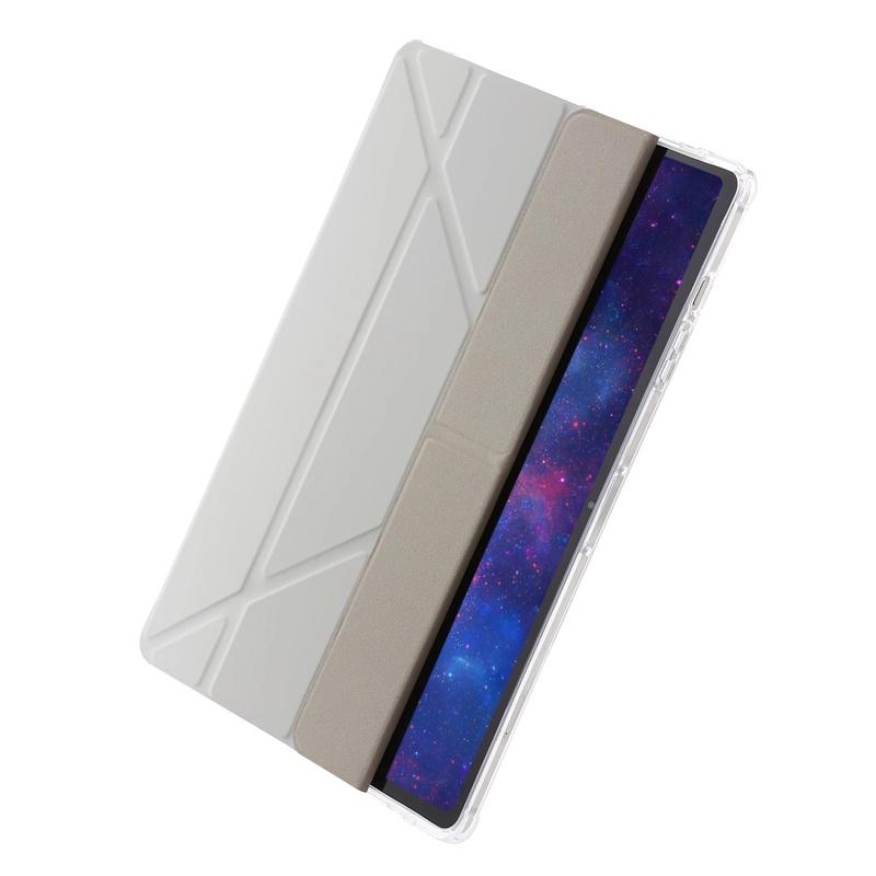 For Samsung Tab S10 S9 FE 10.9 Plus 12.4 13.1 Inch Case Acrylic Back Cover For Galaxy Tab A9 Plus S9 Fe 11" Pen Holder Cases