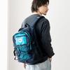 Logo Spark Expandable Bungee Cord Backpack, Black, Large