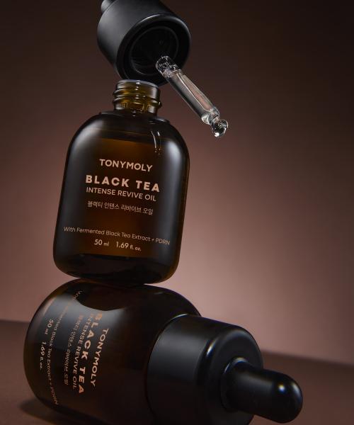 TONYMOLY Black Tea Intense Revive Oil 50ml FREE