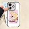Lizards Geckos Cute Pet Plating Phone Case For Xiaomi Redmi Note 14 15 Pro Plus 13 12 11 11S 11T 10 9S 9 5G Anti-Fall Airabag Co