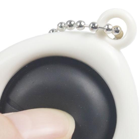 Portachiavi Astronauta Pop It Portachiavi Cartoon Spaziale Giocattolo Antistress con Catena a Sfera Decorazione da Appendere allo Zaino Fascino per Borsa Ciondolo per Portafoglio