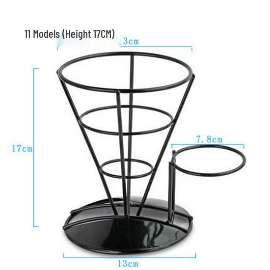 Wrought Iron Multi-Use Basket for Bread, Vegetables, Fruits & Miscellaneous Items
