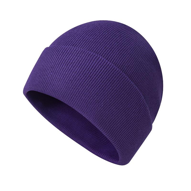 Hat Recycled Material Men's and Women's Cold-proof Knitted Hat Warm Wool Hat Windproof Cold Hat Cotton Hat Dome Baotou