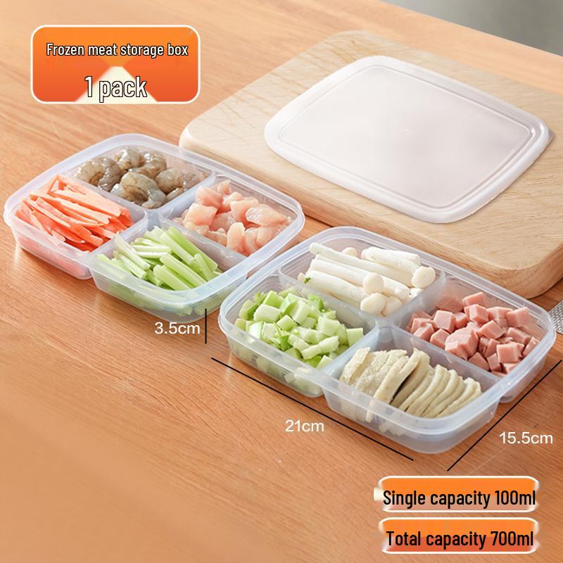 Food-Grade Freezer Meat Storage and Portioning Box