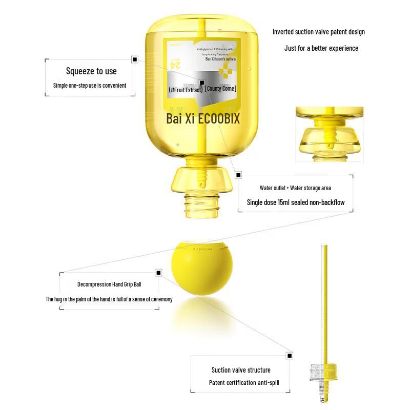 Baixi White Peach Oolong Mouthwash