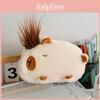 Plush Capybara Pencil Case With Large Capacity For Students Creative Storage Bag