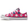 Chuck Taylor All Star Low Top Kids Canvas Shoes Blue Pink Polka Dots Kids Sneakers 667598C