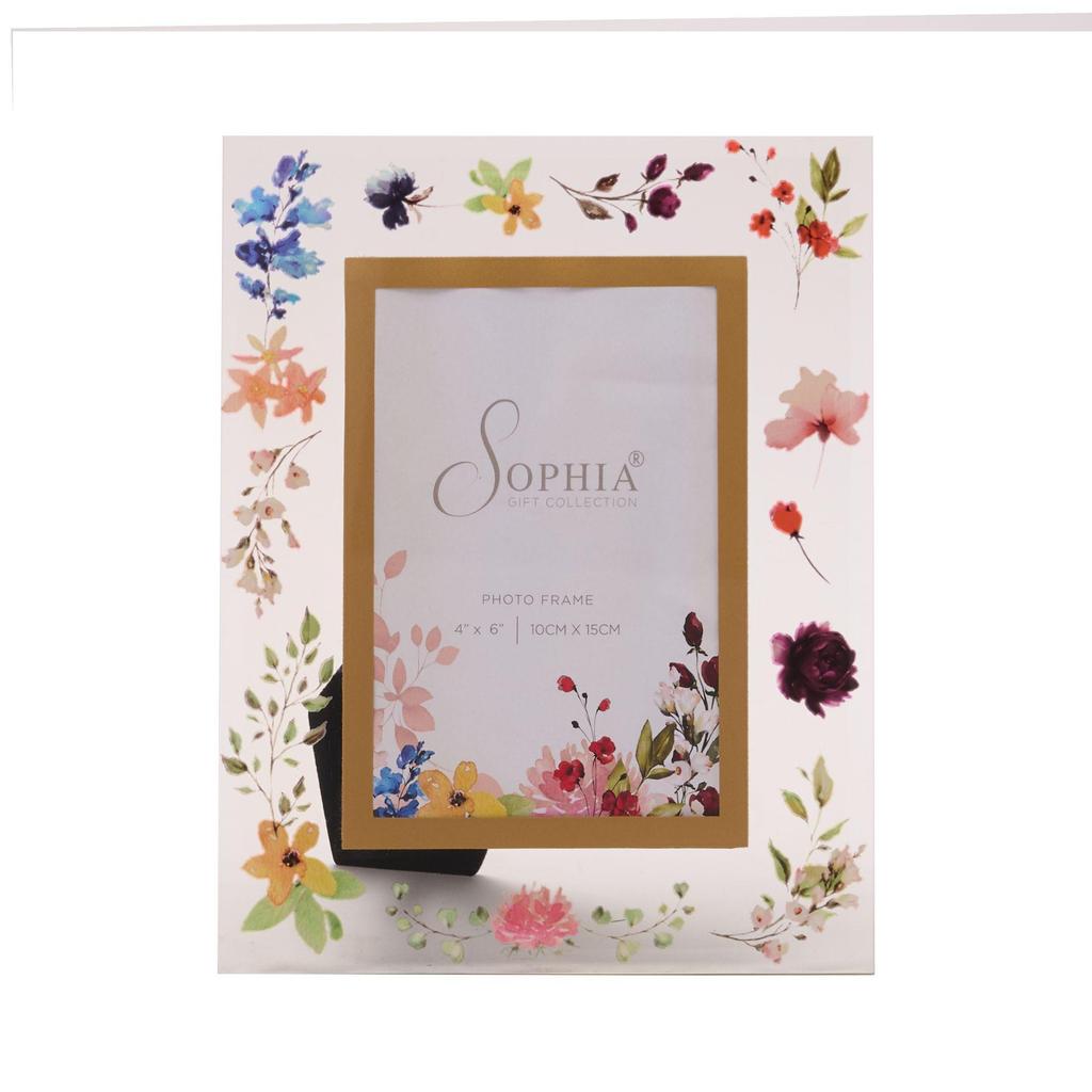 Sophia Floral Photo Frame 4 x 6