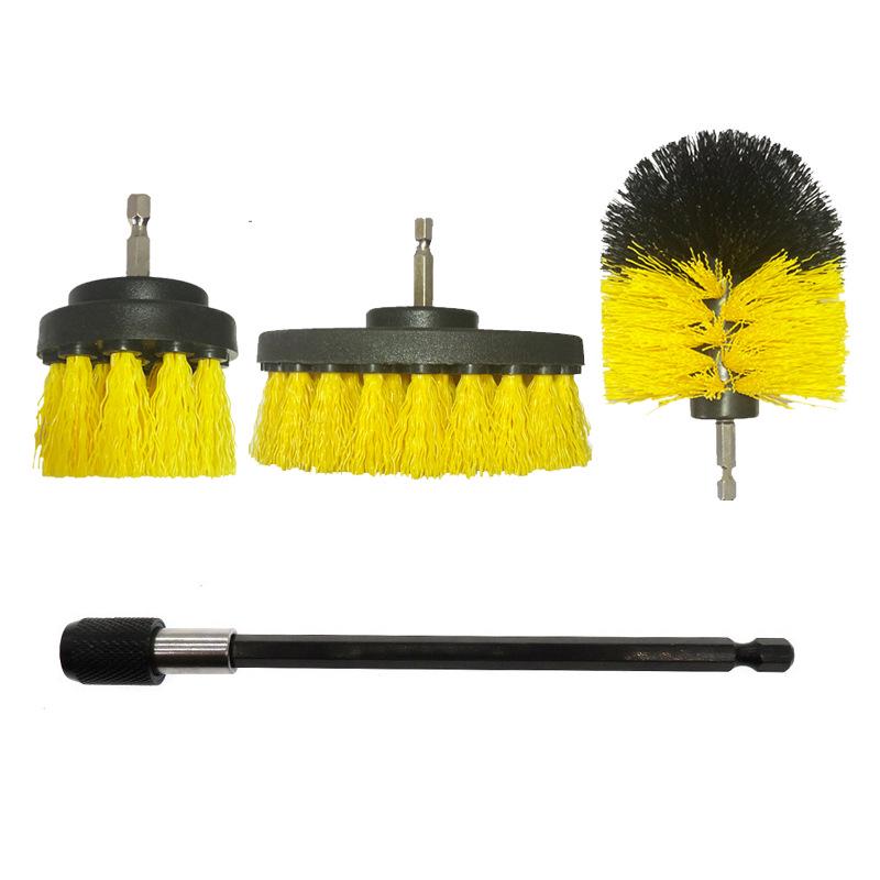 Brosse de nettoyage électrique multifonctionnelle: Perceuse-visseuse pour le polissage du carrelage, de la salle de bain et de la voiture
