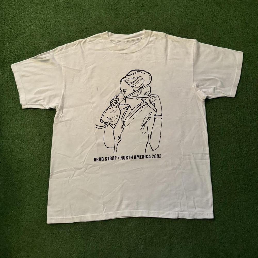 New Rare Arab Strap Music Band Cotton White S5XL Unisex Shirt BB167 Unisex T-Shirt XXL