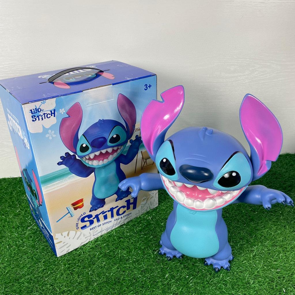 35cm Cartoon Figure Lilo & Stitch Toy Standing Posture Stitch Movable Doll Desktop Decoration Toy Model Statue Gift