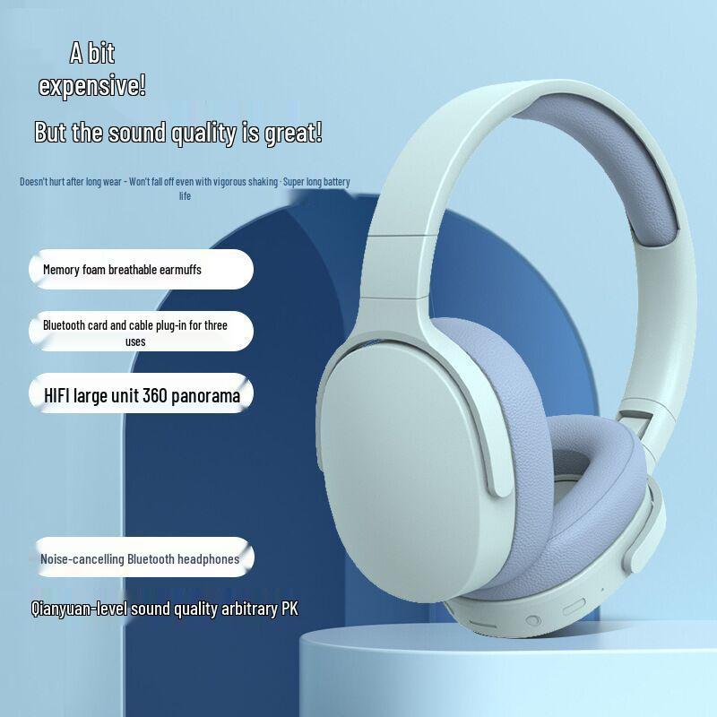 Universal Noise-Cancelling Bluetooth Sports Headset for Mobile & Running