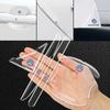 4PCS Transparent Car Door Handle Sticker For VW GTI Atlas Jetta Touareg Variant Golf Polo Taos Passat Decoration Protector Film 3TGDS
