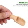 Mini Wooden Spoon, 12pcs 7.5cm Small Salt Spoon, Wooden Bath Spoon, Mini Wooden Scoop