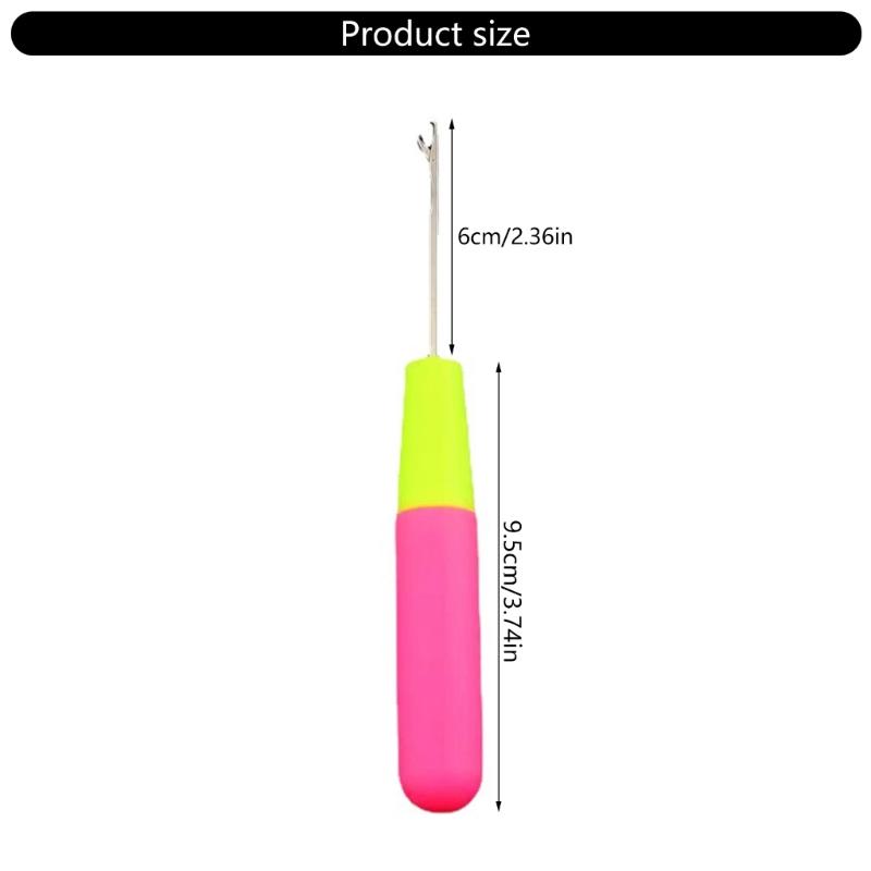 1/5/10 Pcs Crochet Hooks Latches Hook Crochet Needle Dreadlock Accessories Crochet Hair Needle for Hair Braiding