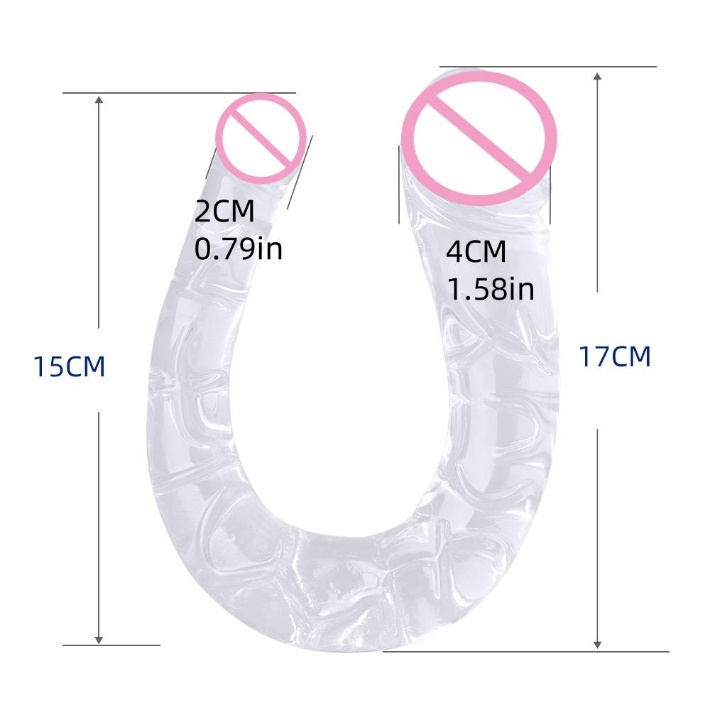 Lesbian - Friendly U - Shaped Vibrator: Realistic, Dual - Purpose for Women, Ignite Passionate Intimacy Anytime