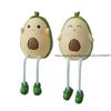 Entzückende Mädchenhafte Heimdeko Harz Avocado Ornament Hängende Puppe Kreative Desktop Figur Geschenk