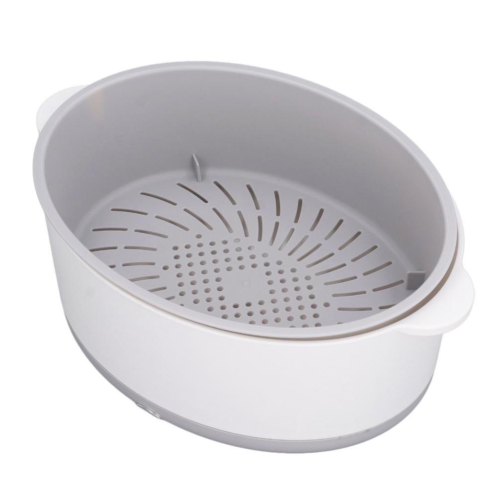 ABS Material Fruit Vegetable Washing Machine Double Layer Kitchen Colanders Bowl Set Kitchen