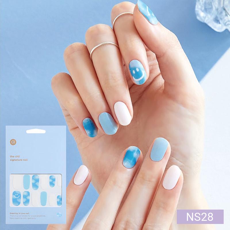 

Яркие поп-наклейки для ногтей 24 шт. | Самоклеящиеся полоски, радужный и неоновый микс, быстрый 5-минутный маникюр разноцветный