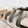 Thickened Chenille Fabric Sofa Cover, Simple Modern Geometric All-inclusive Sofa Cover, Anti-cat Scratch Universal Cover