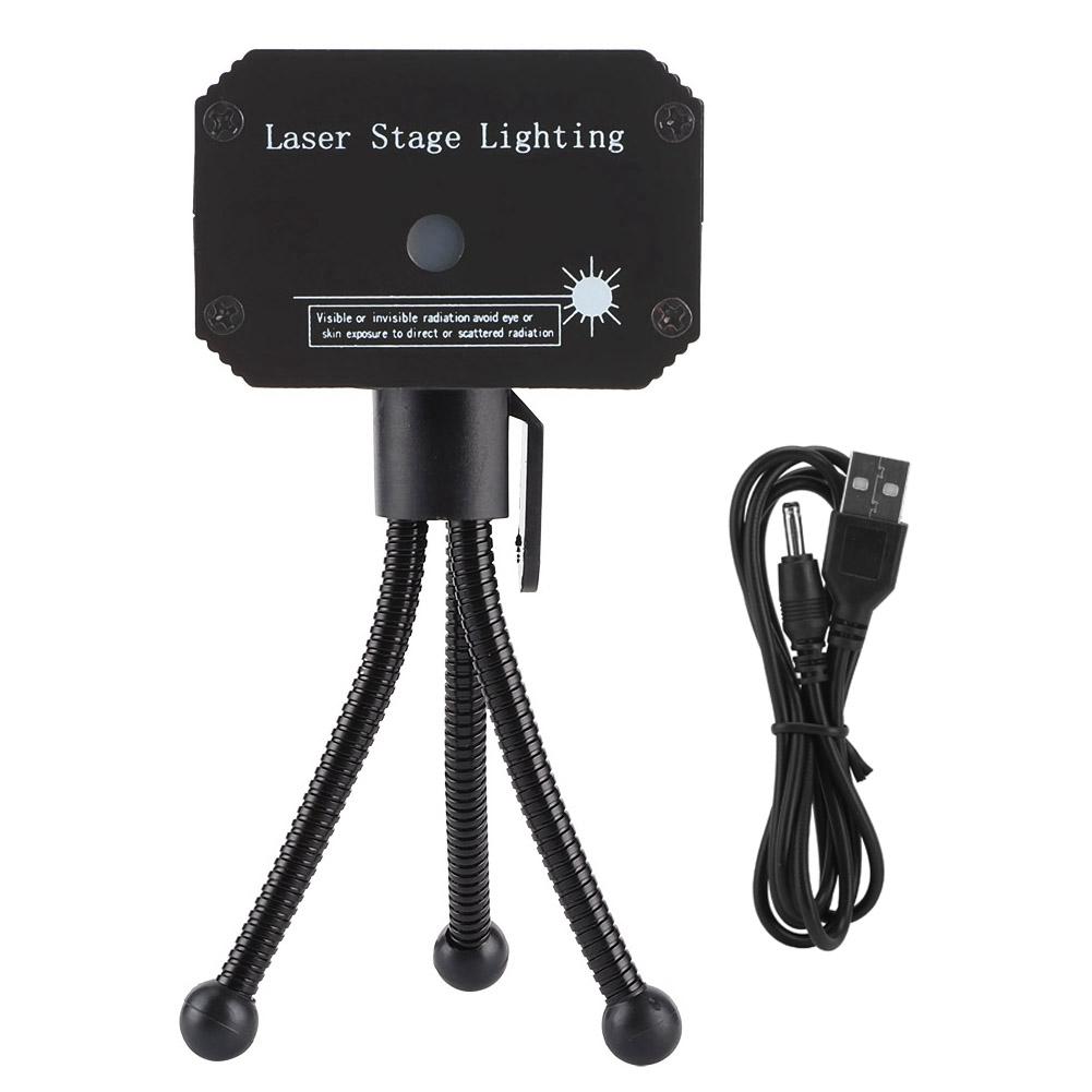 

Портативный мини-сценический свет LED голосовое управление USB-лампа Starlight Pattern для барной вечеринки KTV