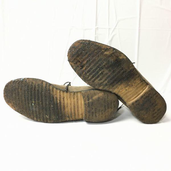Vintage! Church’s Suede Boots Size 26.527.0 Brown Crepe Sole Vintage Men’s(USED)