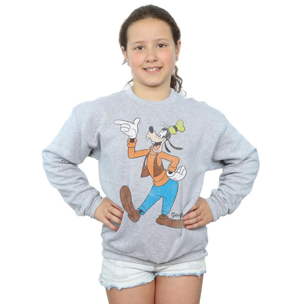 Disney Girls Classic Goofy Sweatshirt