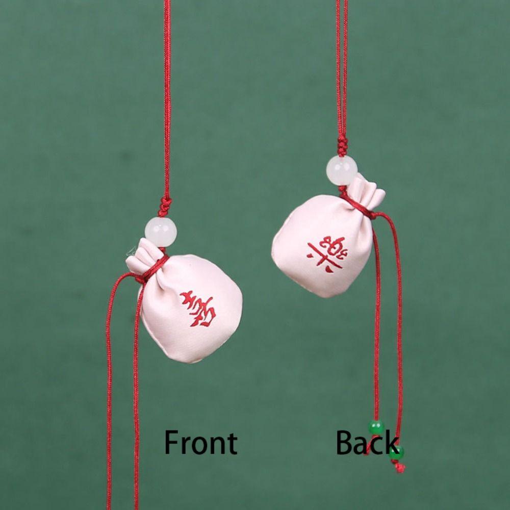 for Filled Fragrant Herbs Chinese Style Sachet Printing Tassel Small Pouch  Ladies