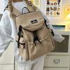 2025 Nova Mochila Casual de Viagem de Grande Capacidade com Duas Alças Mochila Escolar para Estudantes Universitários e do Ensino Médio Mochila para Uso Externo e no Trajeto Bucke