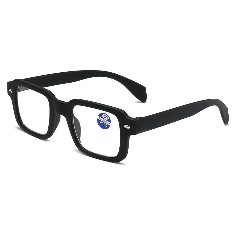 New Square Frame Glasses Fashionable Versatile Simple Square Reading Glasses 315 for Women Men