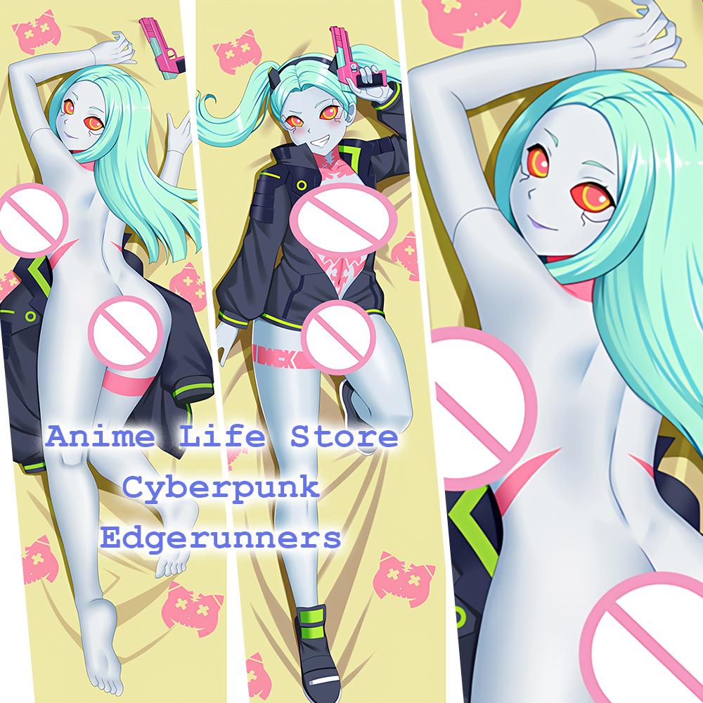 Rebecca Dakimakura 180cm Peachskin 2WAY Body Pillow Case Anime Edgerunners Character Cos Cushion Cover Bed Otaku Gift
