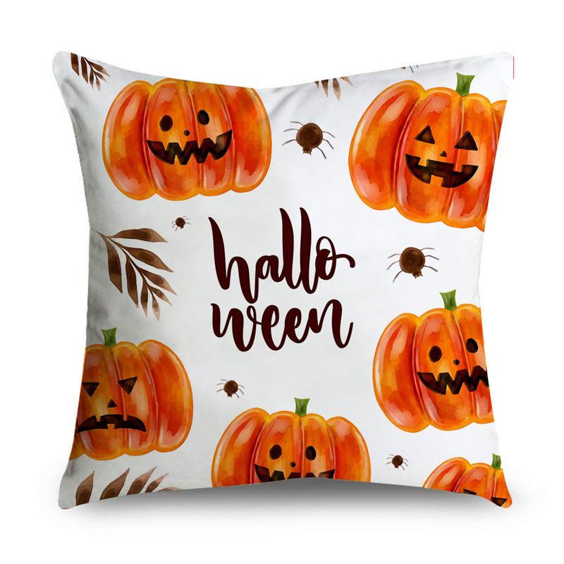Happy Easter Halloween printed pattern cushion cover for home living room sofa decoration square polyester pillowcase