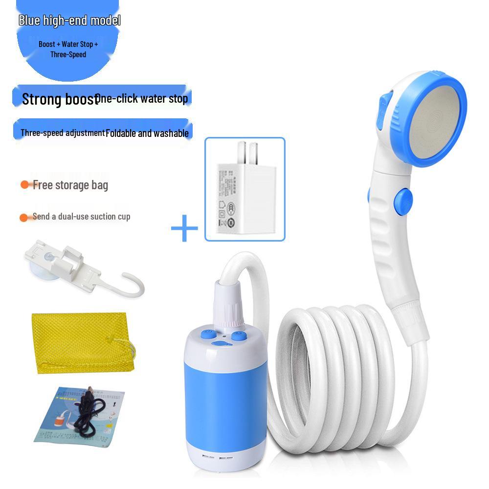 Electric Shower Head for Pet and Outdoor Camping Bathing