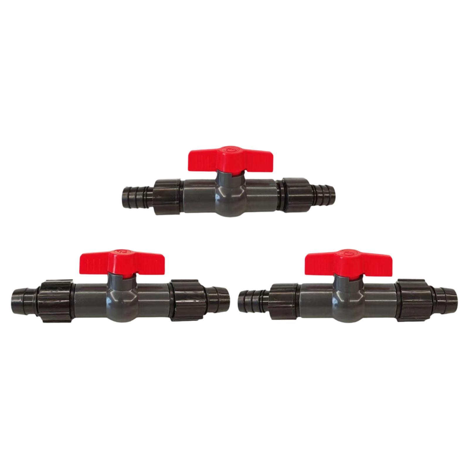 

Aquarium Water Control Valve Quick Connect Adjustable Easy Installation Sturdy Multifunction Double Head for Dorm Home Parts 16mm to 20mm