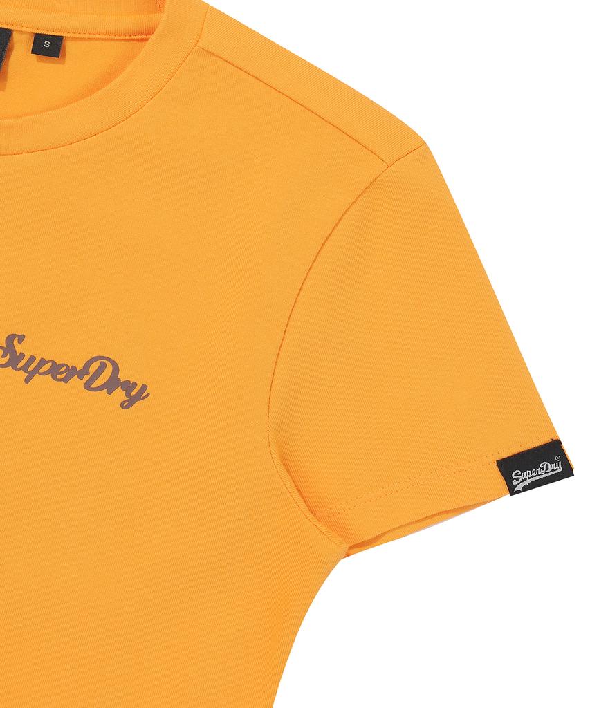 Syupeodeulai W Beach Car Crop T-Shirt Dark Yellow
