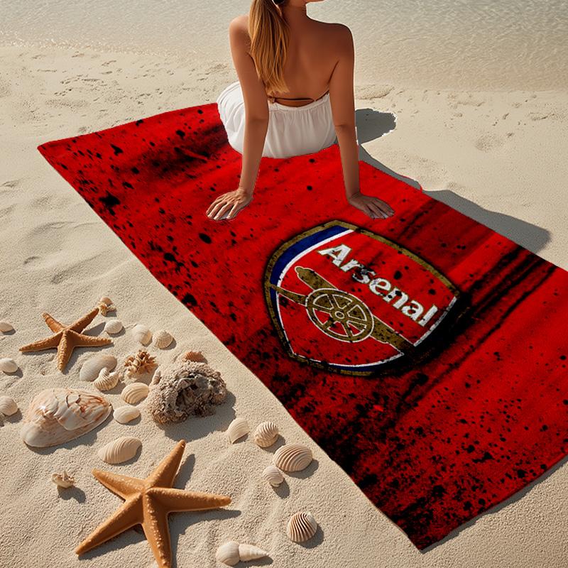 AS Roma Football Club Emblem Beach Towel, Quick-drying, Easy to Care for, Use for Both Fitness and Beach Vacations,Sports Essential Fan Gift