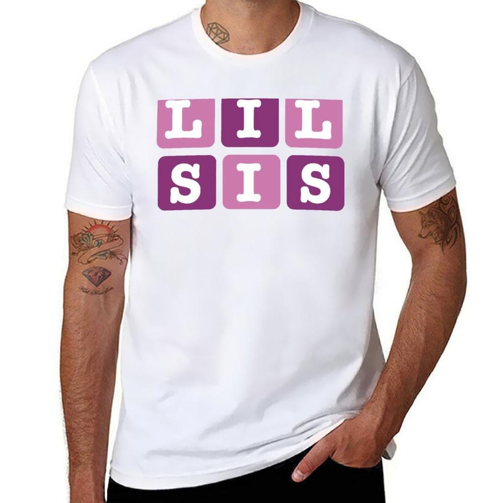 Lil Sis Blocks TShirt t shirt man plain man t shirt designer TShirt