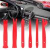 Universally Car Interior Dismantling Tool 6 Piece Plastic Kit For Navigation Stereophonic Door Panel Repair