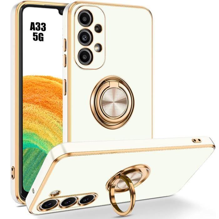 Coque de Protection - BOOLING - pour Samsung Galaxy A33 5G - Souple - Silicone - Blanc