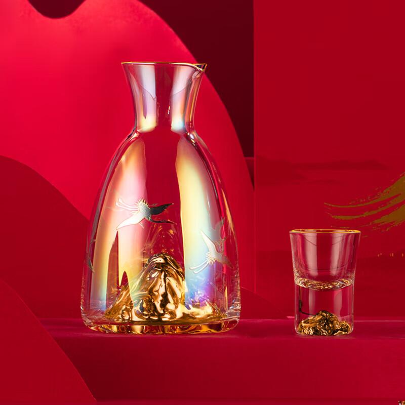 Ручной работы Цветной Дугообразный Стеклянный Сервировочный Набор